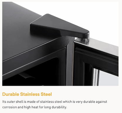 Empava EMPV - WC06D Dual Zone Wine Cooler 116 - Bottle Capacity - Empava - Buy at Wine Coolers Online