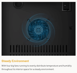 Empava EMPV - WC06D Dual Zone Wine Cooler 116 - Bottle Capacity - Empava - Buy at Wine Coolers Online