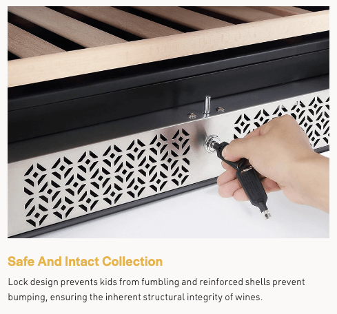 Empava EMPV - WC08D 160 - Bottle Dual Zone Wine Refrigerator - Empava - Buy at Wine Coolers Online