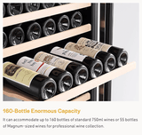 Empava EMPV - WC08D 160 - Bottle Dual Zone Wine Refrigerator - Empava - Buy at Wine Coolers Online