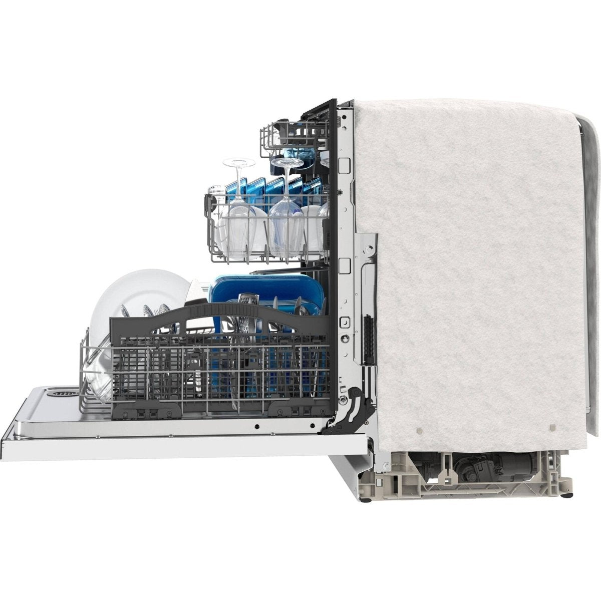 24” Top Control Dishwasher with Dual Power Filtration, PowerBlast® Cycle and 3rd Level Rack – 47 dBA - Ezonesglobal - Buy at Wine Coolers Online