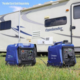 4,000 - Watt Gas Powered Portable Inverter Generator with Recoil Start, LED Data Center - Ezonesglobal - Buy at Wine Coolers Online