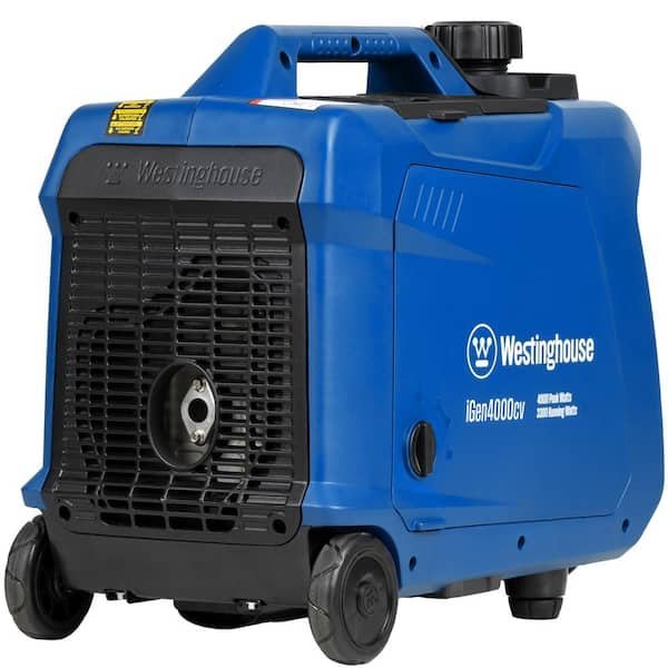 4,000 - Watt Gas Powered Portable Inverter Generator with Recoil Start, LED Data Center - Ezonesglobal - Buy at Wine Coolers Online