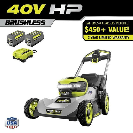 40V HP Brushless 21″ Self - Propelled Multi - Blade Mower Kit - Ezonesglobal - Buy at Wine Coolers Online