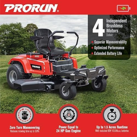 60V Zero Turn Riding Lawn Mower - Ezonesglobal - Buy at Wine Coolers Online