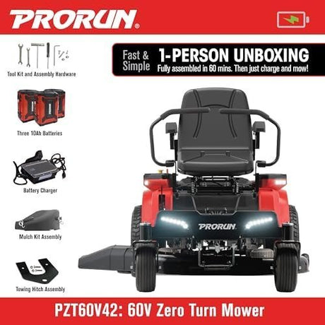 60V Zero Turn Riding Lawn Mower - Ezonesglobal - Buy at Wine Coolers Online