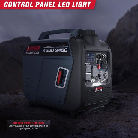 A - iPower 4300 - Watt Inverter Generator - Ezonesglobal - Buy at Wine Coolers Online