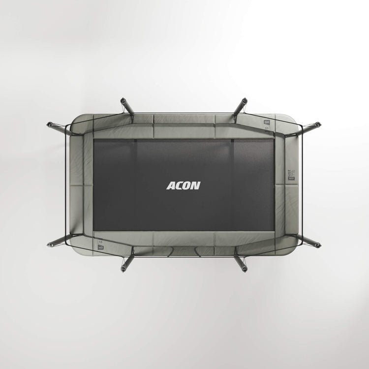 Acon 13 HD Rectangular Trampoline with Net and Ladder - Ezonesglobal - Buy at Wine Coolers Online