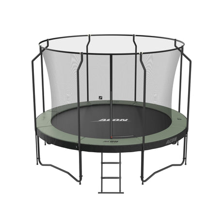 Acon Air 12ft Round Trampoline with Premium Net and Ladder - Ezonesglobal - Buy at Wine Coolers Online