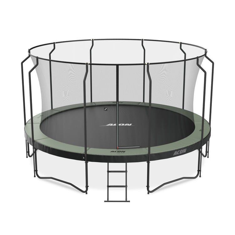 Acon Air 15ft Round Trampoline with Premium Net and Ladder - Ezonesglobal - Buy at Wine Coolers Online
