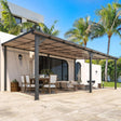 Aecojoy 20’x12′ Wall Mounted Gazebos Pergola - Ezonesglobal - Buy at Wine Coolers Online