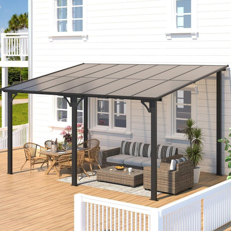 Aecojoy Aluminum Pergola with Canopy - Ezonesglobal - Buy at Wine Coolers Online