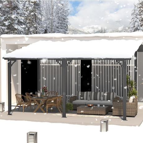 Aecojoy Aluminum Pergola with Canopy - Ezonesglobal - Buy at Wine Coolers Online