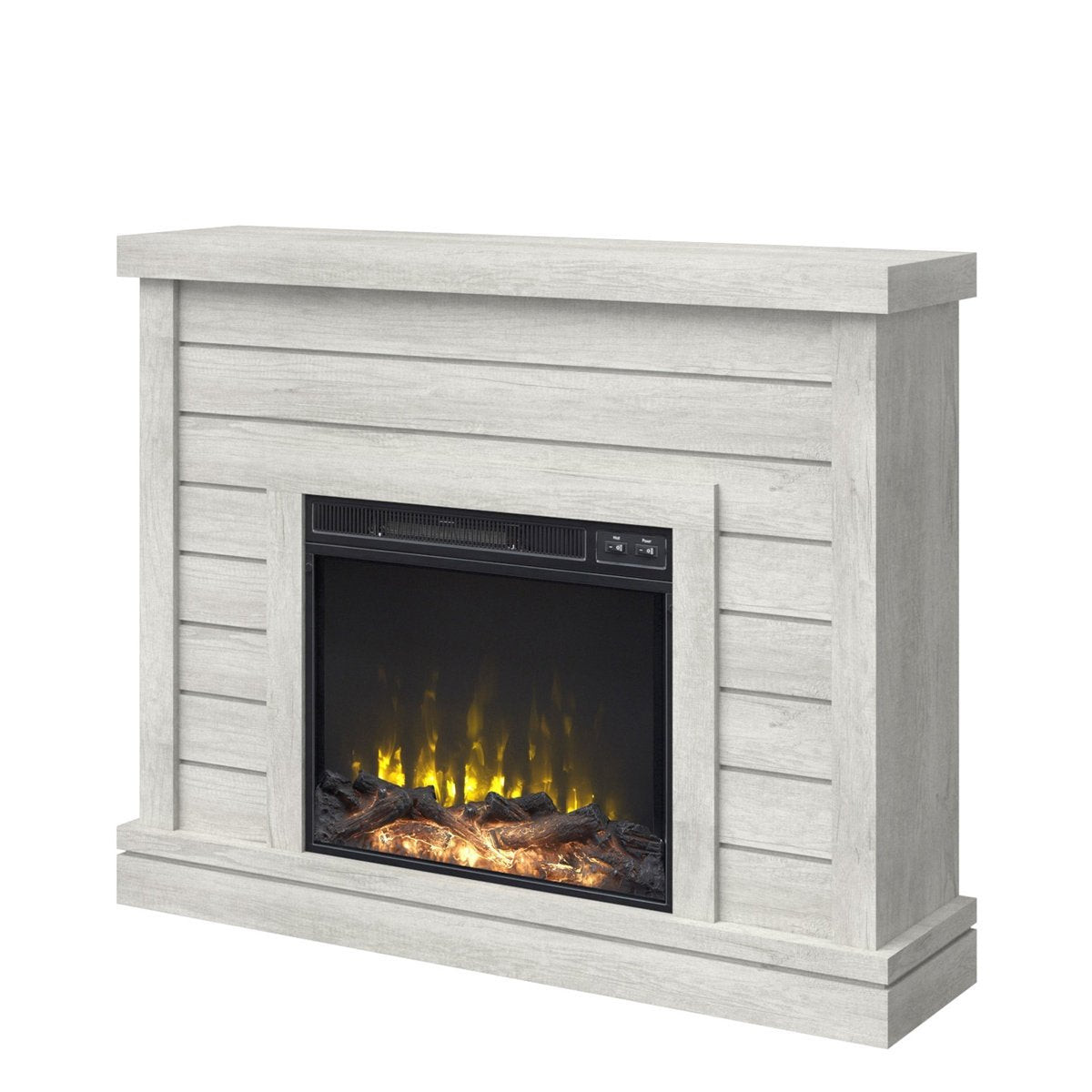 Alaya Wall Mounted Electric Fireplace Sand & Stable Finish - Ezonesglobal - Buy at Wine Coolers Online