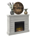 Alaya Wall Mounted Electric Fireplace Sand & Stable Finish - Ezonesglobal - Buy at Wine Coolers Online
