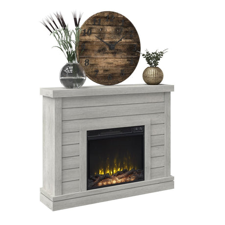 Alaya Wall Mounted Electric Fireplace Sand & Stable Finish - Ezonesglobal - Buy at Wine Coolers Online