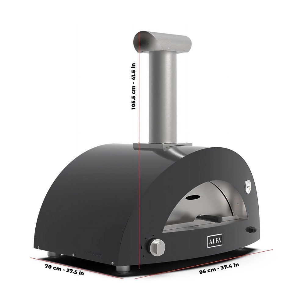Alfa Forni Outdoor oven for 2 pizzas – Moderno line - Ezonesglobal - Buy at Wine Coolers Online