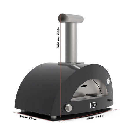 Alfa Forni Outdoor oven for 2 pizzas – Moderno line - Ezonesglobal - Buy at Wine Coolers Online