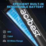 All - Terrain Mountain Ebike 1400W Power & 65mi Range - Ezonesglobal - Buy at Wine Coolers Online