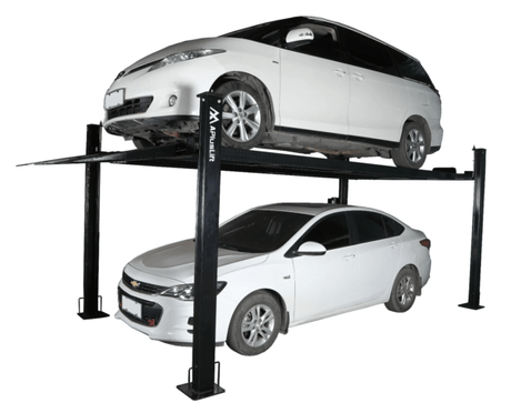 APlusLift HW - 8S 8000LB 4 - Post Portable Storage Service Car Lift / 3 Year Warranty - Ezonesglobal - Buy at Wine Coolers Online