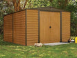 Arrow WR1012 Woodridge EG Steel Storage Shed, 10 by 12 - Feet - Ezonesglobal - Buy at Wine Coolers Online