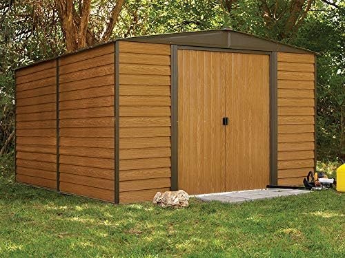 Arrow WR1012 Woodridge EG Steel Storage Shed, 10 by 12 - Feet - Ezonesglobal - Buy at Wine Coolers Online