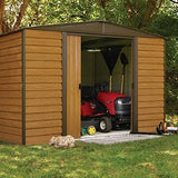Arrow WR1012 Woodridge EG Steel Storage Shed, 10 by 12 - Feet - Ezonesglobal - Buy at Wine Coolers Online