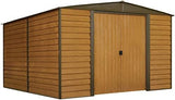 Arrow WR1012 Woodridge EG Steel Storage Shed, 10 by 12 - Feet - Ezonesglobal - Buy at Wine Coolers Online