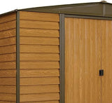 Arrow WR1012 Woodridge EG Steel Storage Shed, 10 by 12 - Feet - Ezonesglobal - Buy at Wine Coolers Online