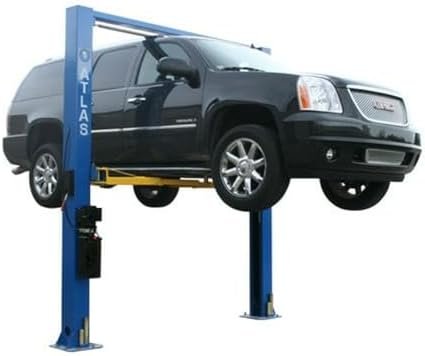 ATLAS Automotive Equipment 9OHSC - SS 2 - Post Vehicle Overhead Lift, 11’9” Minimum Ceiling Height, 9,000lb Capacity, Clear Floor, 11’10” Height, 3 - Stage Front and 2 - Stage Rear Arms, for DIY/Hobbyists - Ezonesglobal - Buy at Wine Coolers Online