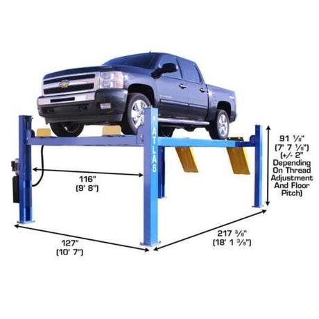 Atlas Automotive Equipment Atlas 414 4 - Post Lift - Ezonesglobal - Buy at Wine Coolers Online