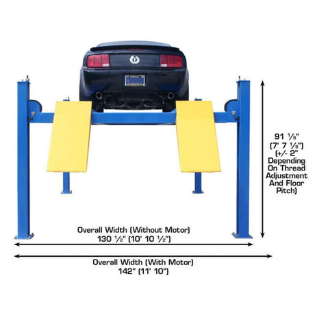 Atlas Automotive Equipment Atlas 414 4 - Post Lift - Ezonesglobal - Buy at Wine Coolers Online