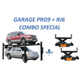 Atlas Pro9000 4 Post Lift with RJ6 Rolling Jacks - Ezonesglobal - Buy at Wine Coolers Online
