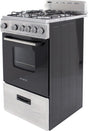 Avanti GR2013CSS 20″ Freestanding Gas Range - Ezonesglobal - Buy at Wine Coolers Online
