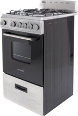 Avanti GR2013CSS 20″ Freestanding Gas Range - Ezonesglobal - Buy at Wine Coolers Online