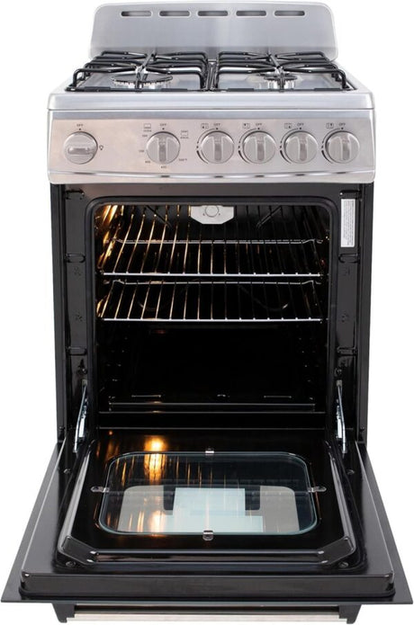 Avanti GR2013CSS 20″ Freestanding Gas Range - Ezonesglobal - Buy at Wine Coolers Online