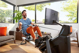 Aviron Strong Series Rower: 22″ HD Touchscreen, Dual Air & Magnetic Resistance up to 100 lbs. Game - Based Workouts, Streaming, Compact Design - Ezonesglobal - Buy at Wine Coolers Online