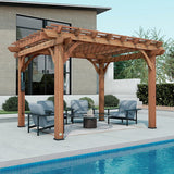Backyard Discovery 10′ x 12′ Cedar Pergola - Ezonesglobal - Buy at Wine Coolers Online