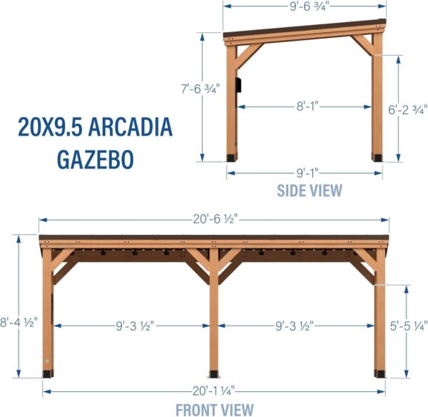 Backyard Discovery Arcadia Gazebo - Ezonesglobal - Buy at Wine Coolers Online