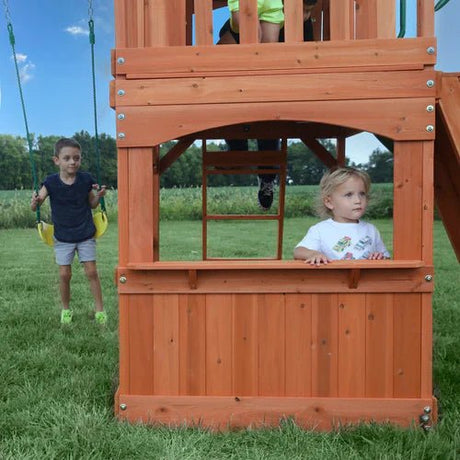 Backyard Discovery Atlantis Wooden Swing Set - Ezonesglobal - Buy at Wine Coolers Online