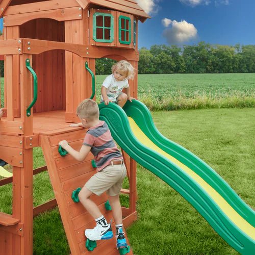 Backyard Discovery Atlantis Wooden Swing Set - Ezonesglobal - Buy at Wine Coolers Online