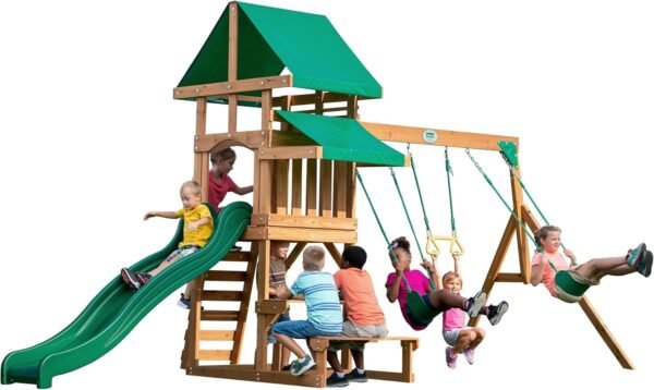 Backyard Discovery Belmont All Cedar Swing Set - Ezonesglobal - Buy at Wine Coolers Online
