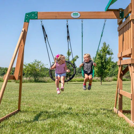 Backyard Discovery Grayson Peak Swing Set - Ezonesglobal - Buy at Wine Coolers Online