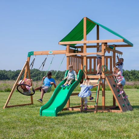 Backyard Discovery Grayson Peak Swing Set - Ezonesglobal - Buy at Wine Coolers Online