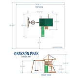 Backyard Discovery Grayson Peak Swing Set - Ezonesglobal - Buy at Wine Coolers Online