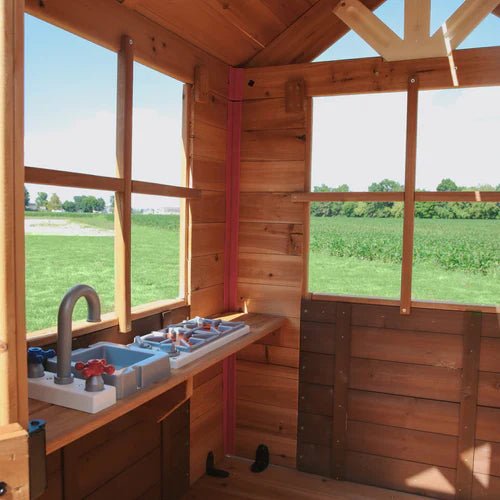 Backyard Discovery Malibu Cedar Swing Set - Ezonesglobal - Buy at Wine Coolers Online
