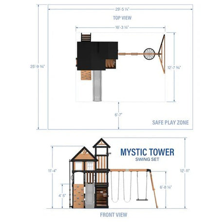 Backyard Discovery Mystic Tower Swing Set - Ezonesglobal - Buy at Wine Coolers Online