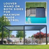 Backyard Discovery Sarasota Louvered Pergola - Ezonesglobal - Buy at Wine Coolers Online
