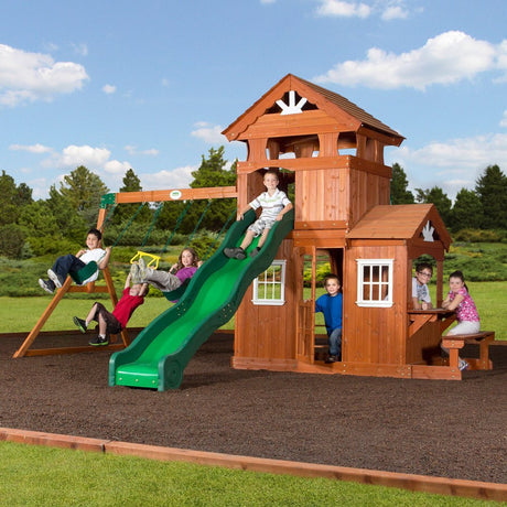 Backyard Discovery Shenandoah Cedar Wood Swing Set Slide - Ezonesglobal - Buy at Wine Coolers Online