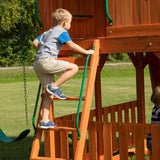 Backyard Discovery Skyfort II Cedar Wood Swing Set - Ezonesglobal - Buy at Wine Coolers Online